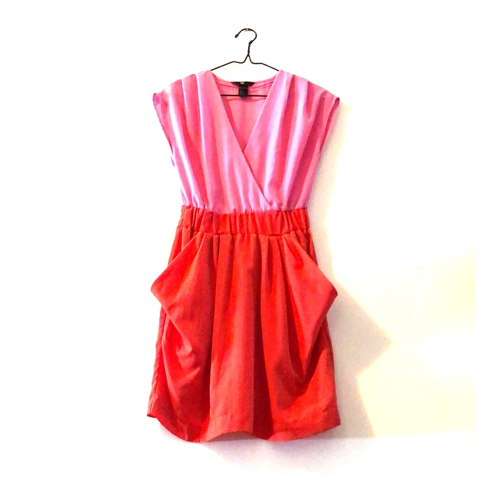 H&M Pink/Orange Dress